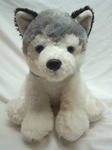 Aurora NICE SOFT HUSKY PUPPY DOG 12&quot; Plush Stuffed Animal TOY - $19.80