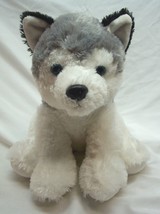 Aurora NICE SOFT HUSKY PUPPY DOG 12&quot; Plush Stuffed Animal TOY - £15.80 GBP