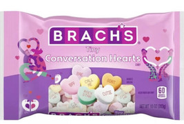 Brach&#39;s 10 Oz Tiny Conversation Hearts Candy Cute Love Valentine&#39;s Day - £11.77 GBP