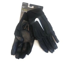 NIKE D-Tack 6.0 Durable Lineman Football Padded Gloves Mens Size XL Blac... - £38.61 GBP