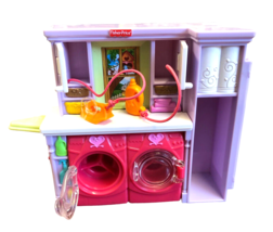 2013 Fisher Price Loving Family Dollhouse Replacement Laundry Room Washer Dryer - $24.74