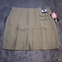 French Toast Skirt Youth Girls 18 1/2 Khaki Casual Pleated Uniform Plus ... - $24.63