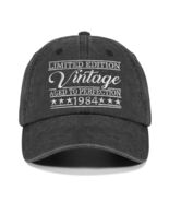 Rybicag 1984 Vintage 41th Birthday Cap Hat for Men Women - $101.07 MXN