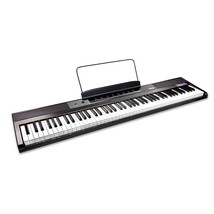 88-Key Beginner Piano With Full-Size Semi-Weighted , Power Supply, Sim - £249.41 GBP