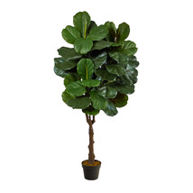 4.5 Fiddle Leaf Fig Artificial Tree (Indoor/Outdoor) - £122.02 GBP
