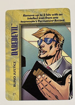 Marvel Overpower 1996 Special Character Cards Daredevil Blind Justice - £2.98 GBP