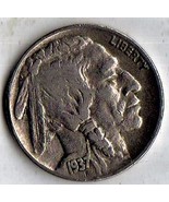 1937 P Buffalo coin (Indian Head) Nickel - $4.75 CAD