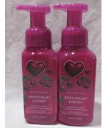 Bath & Body Works Gentle & Clean Foaming Hand Soap Lot Set 2 SWEETHEART CHERRY - $30.99