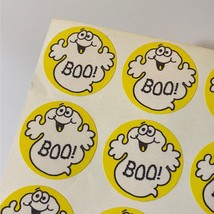 Vintage Trend 1981 Halloween Ghost Scratch ‘N Sniff Stickers Coconut - £55.46 GBP