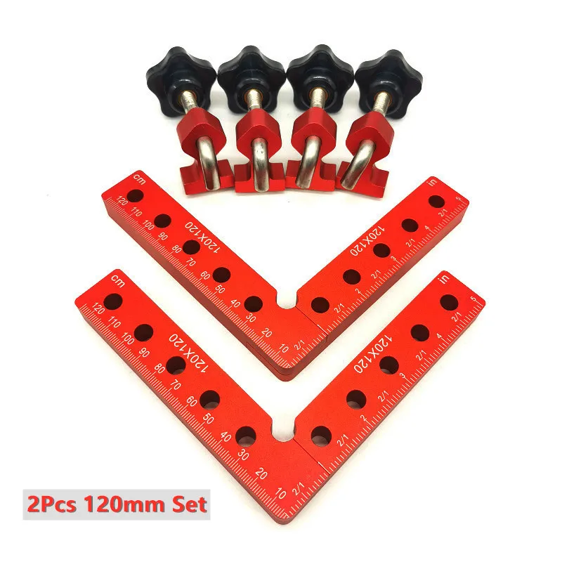 2Pcs 90 Degree Positioning Squares L-Type Corner Clamp Right Angle Clamp... - $58.73