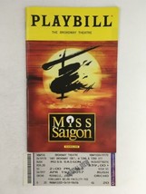 2017 Playbill Miss Saigon by Bob Avain at Broadway Theatre with Ticket - £11.15 GBP
