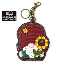 GNOME SUNFLOWER CHALA PAL KEY FOB COIN PURSE KEYCHAIN - $18.32