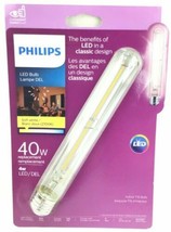 Philips 330 Lumens LED Bulb Soft White Light 4w 120v Indoor T10 Non Dimmable E26 - £8.69 GBP