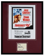 Ray Bradbury Signed Framed 11x14 Fahrenheit 451 Poster Display JSA - $247.49