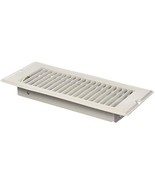 UNITED STATES HDW/U S HA V057IWB 4&quot; x 10&quot; Metal Floor Register - £20.52 GBP