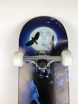 ATM Click Skateboard Complete 8&quot; Wolf Pack w Black Smith Trucks 52mm ATM... - $89.99