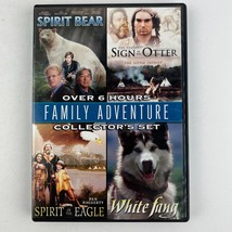 Family Adventure DVD Set Spirit Bear/Sign of the Otter/Spirit of the Eagle/Fang - £7.11 GBP