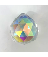 2 PACK OF 30MM CLEAR GLASS CRYSTAL PRISM RAINBOW LIGHT BALL disco car mi... - $12.97 CAD
