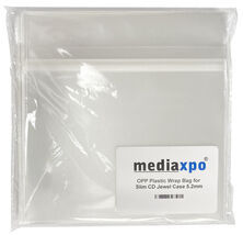 OPP Plastic Wrap Bag for Slim CD Jewel Case 5.2mm - $14.10+ OPP Plastic Wrap Bag for Slim CD Jewel Case 5.2mm - $14.10+