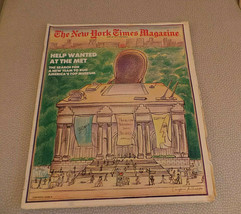 New York Times Magazine Met Museum Search; Scarsdale High; Abe Beame June 1977 - £27.86 GBP