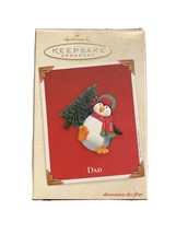Hallmark  Keepsake 2003 “Dad” Penguin Collector Ornament **NEW** - $5.53