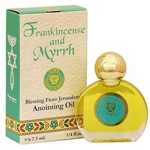 10 x Frankincense &amp; Myrrh Anointing Oil 7.5 ml - 1/4oz From The Holyland Jerusal - $44.00