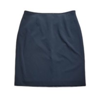 Calvin Klein Classy Career Skirt ~ Sz 14 ~ Black ~ Knee Length ~ Lined - $31.49