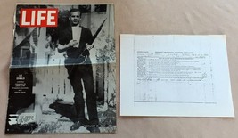 Lee Harvey Oswald Photocopy Tampered Book Depository W4 Life Mag Feb 21 ... - £47.20 GBP