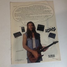 Kawai Guitar Vintage Print Ad Advertisement pa10 - £5.41 GBP