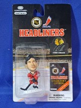 Headliners Figure NHLPA NHL Hockey Band New Sealed - Chris Chelios Black... - $176.89 MXN