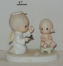 1984 Precious Moments Enesco "Baby's First Haircut" 12211 Rare HTF - $35.30