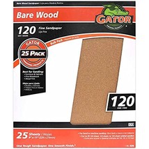 ALI INDUSTRIES 4226 9&quot; x 11&quot; Bare Wood Sanding Sheets - $22.73
