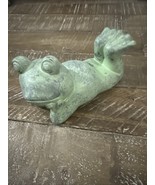 Frog Garden Cement Decoration - $26.73 CAD