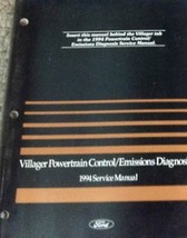 1994 Ford Mercury Villager Furgone Powertrain Control Emissione Diagnosi Manuale - £5.03 GBP