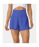 Halara Super High Waisted Back Side Hidden Pocket 2-in-1 Yoga Shorts 2.5... - £15.33 GBP