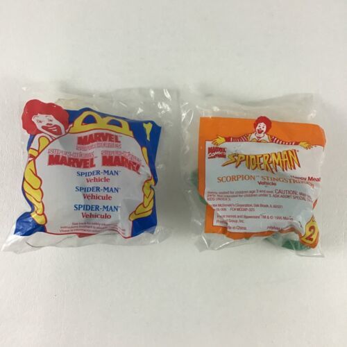 Primary image for Marvel Super Heroes McDonald's Toy Spider-Man Scorpion New Sealed Vintage 1995  