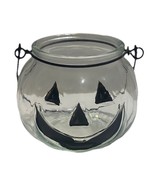 Jack-O-Lantern Glass Candle Holder Halloween Decor (SHIPS IN 24 HOURS) - $23.41 CAD