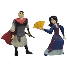 Disney Mulan Figures - Mulan &amp; Li Shang - £8.93 GBP