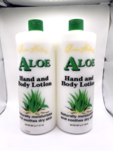 (2) Queen Helene Aloe Hand &amp; Body Lotion Naturally Moisturizes &amp; Soothes 32 oz - £55.19 GBP