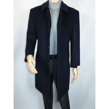 Men's CASILA Turkey Top Winter Coat Wool, Cashmere Blend 403230-15 Navy image 2