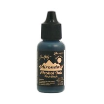 Ranger Tim Holtz Adirondack Alcohol Ink, Pitch Black  - £14.65 GBP