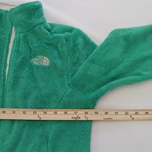 The North Face TC3O Women's Green Full Zip Soft Fleece Osito Jacket Size Small image 7