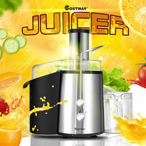 Costway Electric Juicer Wide Mouth Fruit &amp; Vegetable Centrifugal Juice E... - $104.49