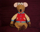 15&quot; Rizzo The Rat Plush Toy The Muppet Show 2003 Jim Henson AS IS - $99.99