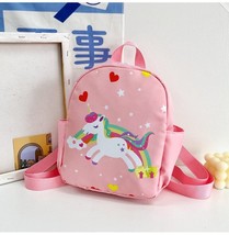 Disney Pink Daisy Duck Kids Backpack Girls Cartoon Cute Kindergarten Schoolbag F - £17.92 GBP