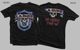 L.A. Guns- American glam metal band, Black T-shirt Short Sleeve (sizes:S... - £13.50 GBP