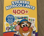 Mr Potato Head Playskool Sticker Pad 6 Sheets Book Licensed 400+ Sticker... - £7.08 GBP