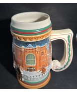 Vintage 1997 Budweiser Christmas Stein, Home for the Holidays, CS313 - $11.88