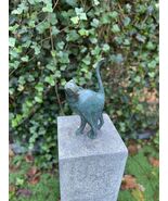 bronzen beeldBrons Kat - Moderne - Tuinbeeld - Tuindecoratie - €340,45 EUR
