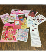 Vintage mixed Valentine greeting card lot with Valentine mail box for ca... - €17,09 EUR